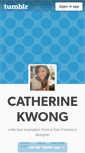 Mobile Screenshot of blog.catherinekwong.com